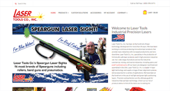 Desktop Screenshot of lasertoolsco.com